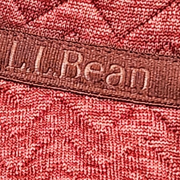L.L. Bean Quilted Jacket | 1X Plus | Lightweight Maroon Layer - Picture 8 of 13